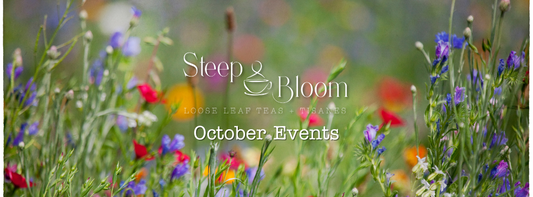October Events: Come sample and shop with us!