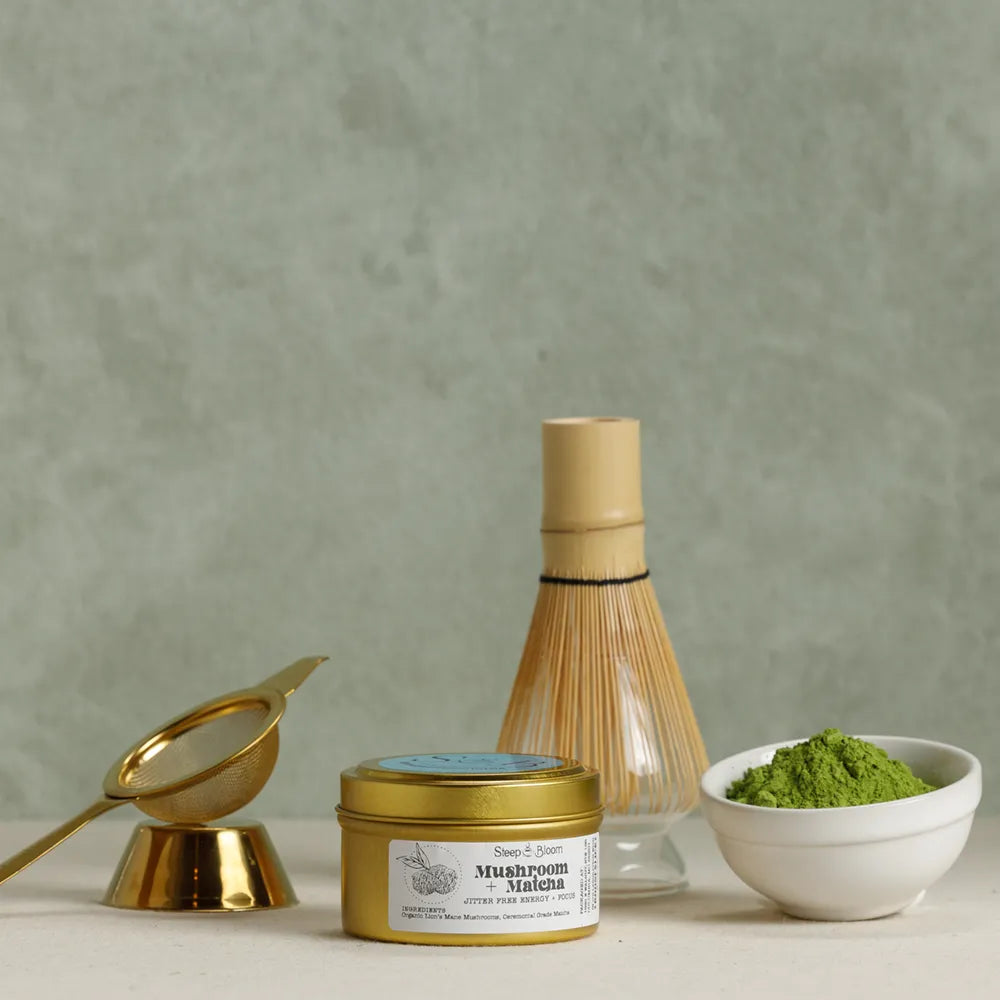 Mushroom + Matcha